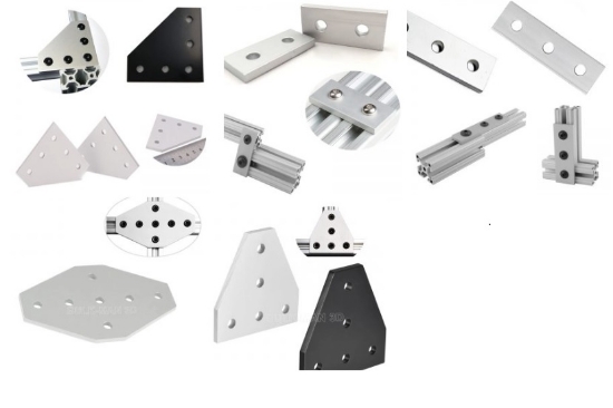 Picture of Joining Plates For Aluminum Extrusion Profiles