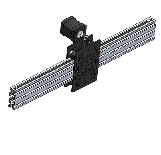 Picture of Belt and Pinion Linear Actuator Kit-Model2