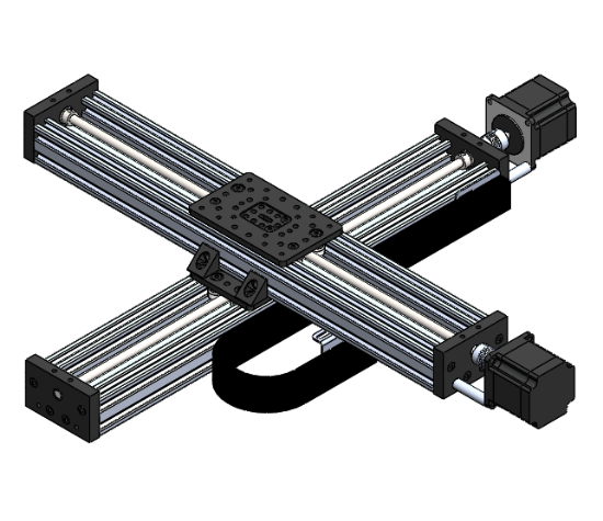 Picture of Gantry System XY-Single Rail 500x500mm