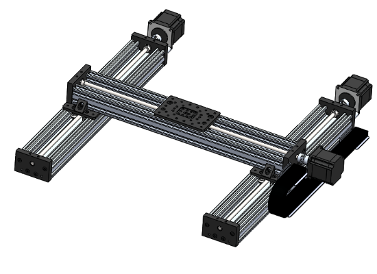 Picture of Gantry Robot System XY-Double Rails 500x500mm