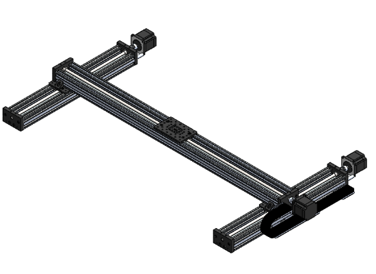 Picture of Gantry System XY-Double Rails 500x1000mm