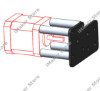 Picture of Actuator Pulley Plate NEMA 17 Motor