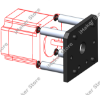 Picture of C-Beam End Mount Plate-XL