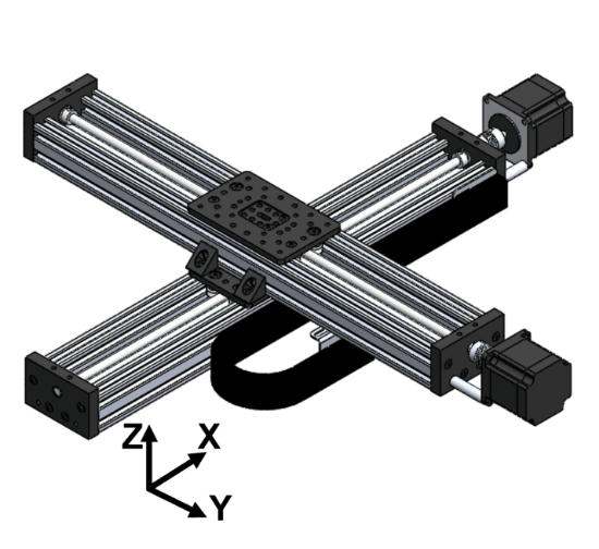 Picture of Gantry Robot System XY Customizable-Single Rails