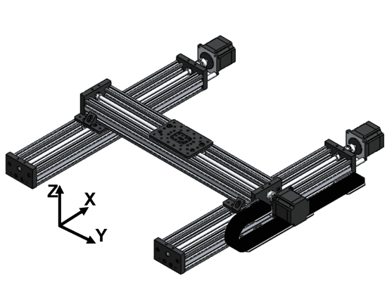 Picture of Gantry Robot System XY Customizable-Double Rails