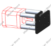 Picture of Actuator Pulley Plate NEMA 17